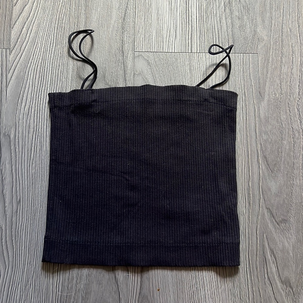 black tube top